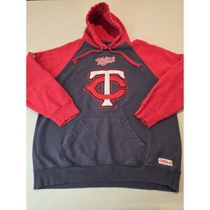 Minnesota Twins Stiches Mens Hooded Sweatshirt XL MLB